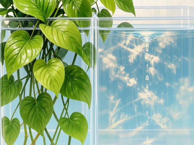 绿萝水培用纯净水好吗?揭秘绿萝纯净水养护技巧