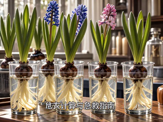 风信子水培根系发臭?营养液配比计算与急救指南
