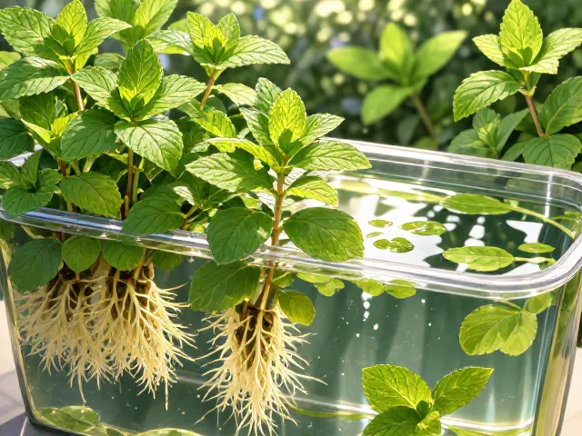 薄荷水培盒指南，芳香疗愈与家庭绿植养护全攻略