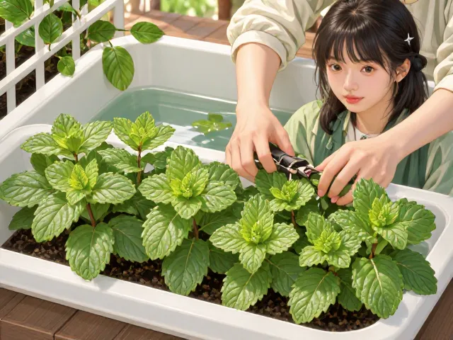 薄荷水培盒指南，芳香疗愈与家庭绿植养护全攻略