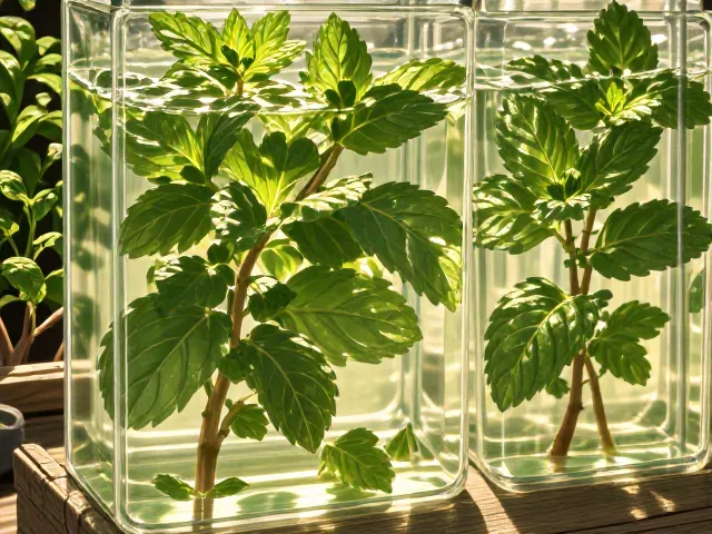薄荷水培技巧，制作香草茶与芳香疗愈指南