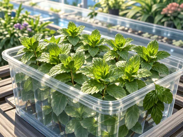 薄荷水培定植篮怎么选?水生花卉养护避坑指南