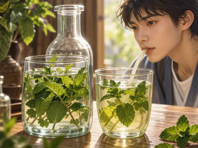 薄荷水培用纯净水还是凉开水？附自制香草茶教程