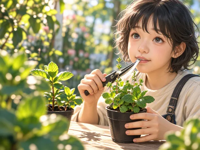 薄荷水培百里香,芳香疗愈指南,新手轻松养出治愈系绿植
