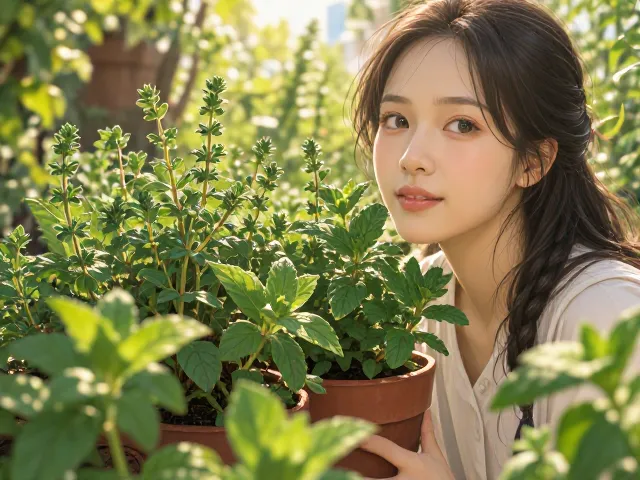 薄荷水培百里香,芳香疗愈指南,新手轻松养出治愈系绿植