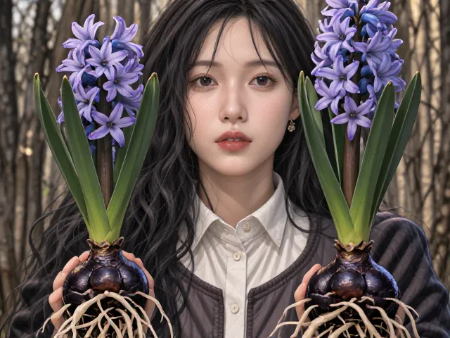 风信子根观之美,个性化定制与留白艺术的融合