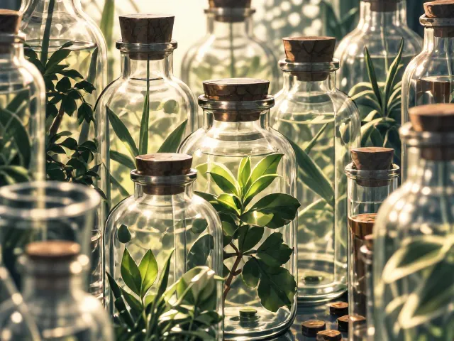 玻璃瓶景造景每月清洁一次，保持通透与生态平衡的实用指南