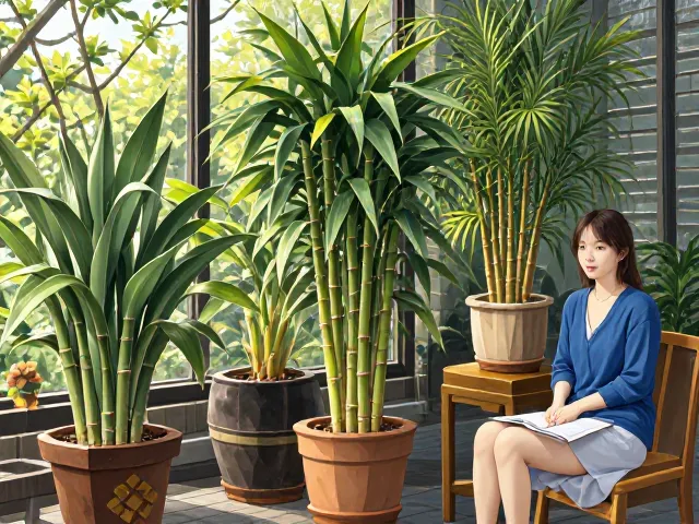 富贵竹塔搭配指南,精选无毒组合盆栽,打造健康家居绿植美学