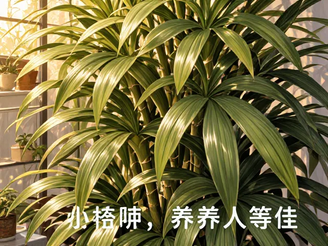 富贵竹塔耐阴好养,点缀角落瞬间增加空间活力