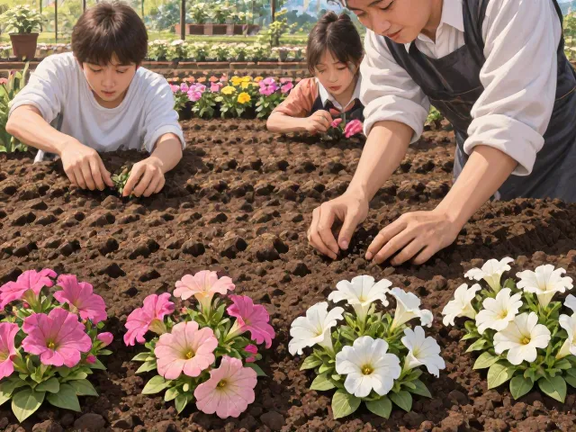 矮牵牛直播还是育苗移栽？播种后当年开花结实全攻略