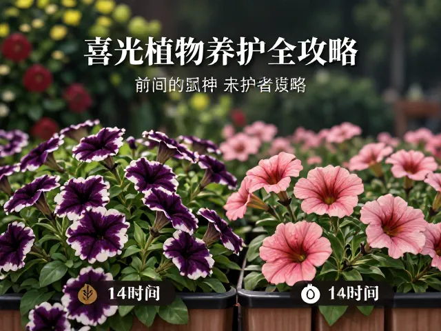 矮牵牛春播秋播怎么选?喜光植物养护全攻略