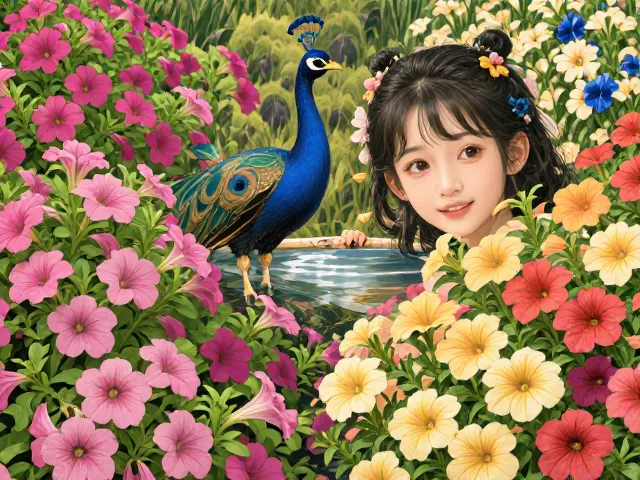 矮牵牛忌积水烂根,和孔雀草能一起种吗?