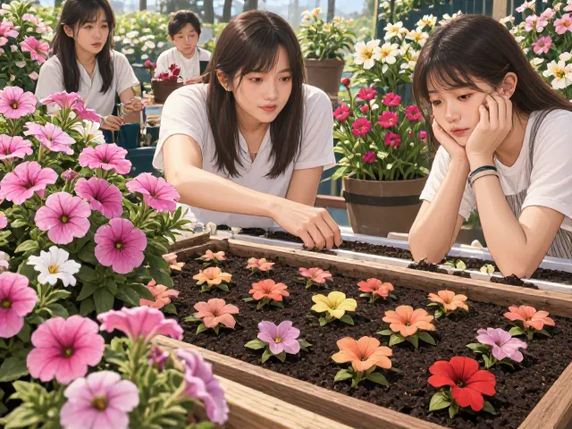 矮牵牛孔雀草怎么种？疏松肥沃土壤配方与养护全攻略