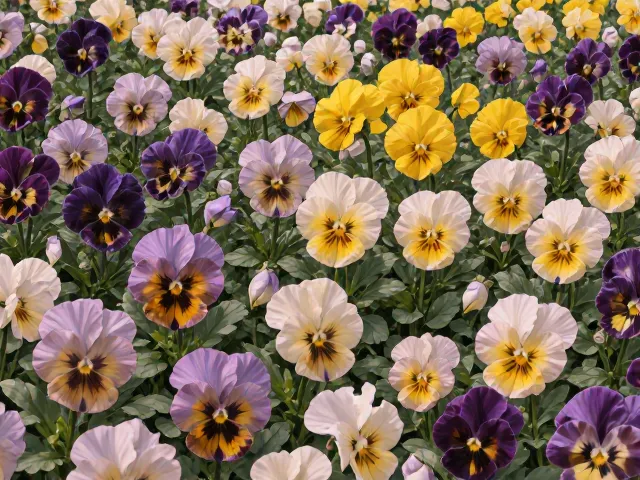 三色堇耐寒替代夏季花卉?薄肥勤施养护指南