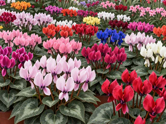 仙客来庭院地被种植指南，盛花期养护技巧与爆盆秘籍