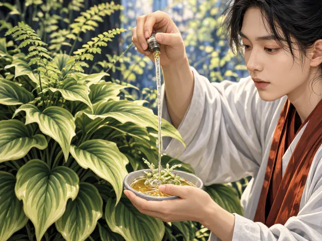 玉簪铁线蕨养护，有机液肥与缓释肥怎么选？新手必看