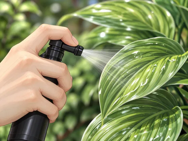 玉簪绿萝生蚜虫怎么治?喷洒技巧与急救方案