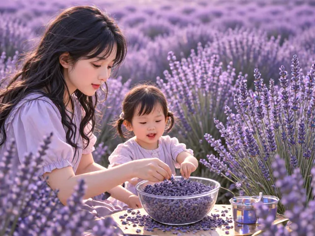 薰衣草冷冻干燥保存法,婴幼儿慎用,正确储存更安心