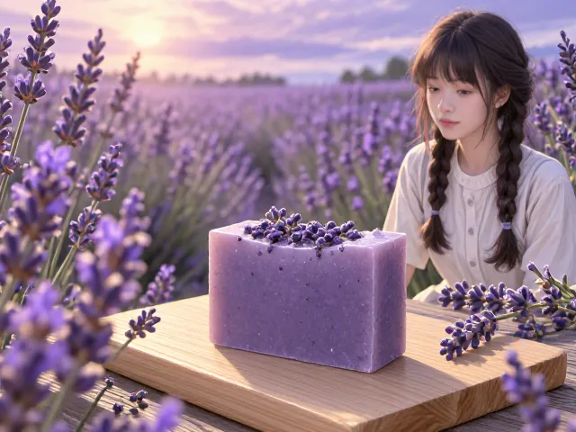 薰衣草手工皂制作，DIY天然护肤，感受宁静与平和的治愈时光