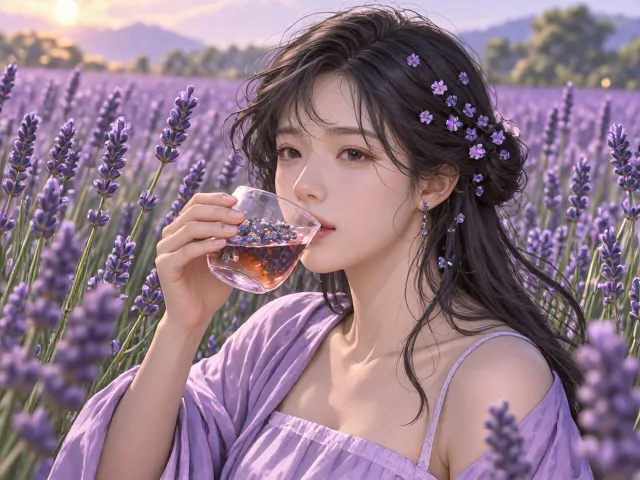 薰衣草花草茶能天天喝吗？警惕光敏性反应致皮肤变黑
