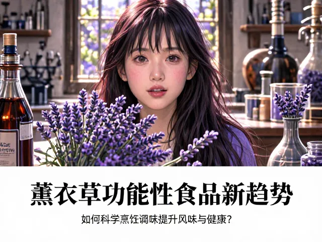 薰衣草功能性食品新趋势,如何科学烹饪调味提升风味与健康?