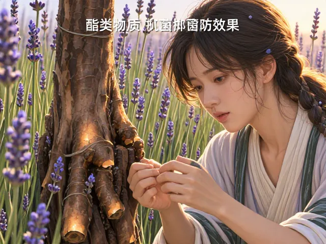 薰衣草根腐病控制，酯类物质的抑菌机制与防治应用