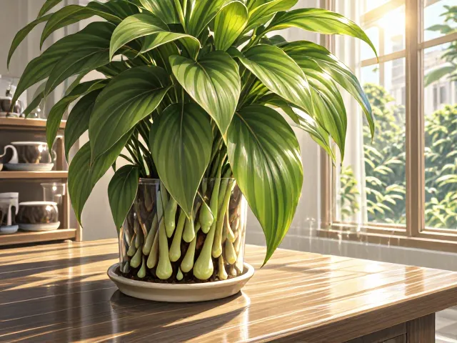 玉簪是附生植物吗？室内明亮处养护指南与误区解析