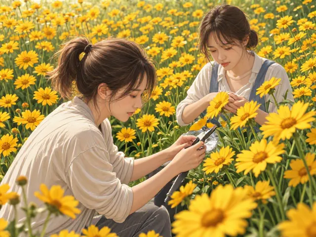 金鸡菊夏季盛花秘诀，忌长期荫蔽，光照足花开爆盆