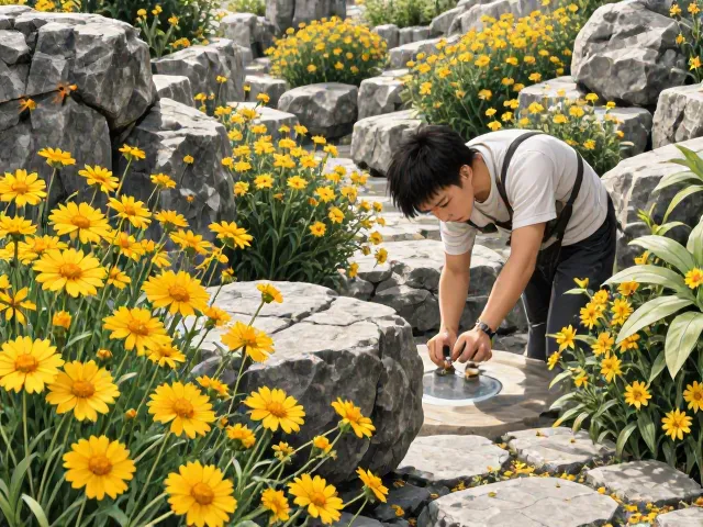 金鸡菊易发红蜘蛛？岩石园造景防虫养护全攻略