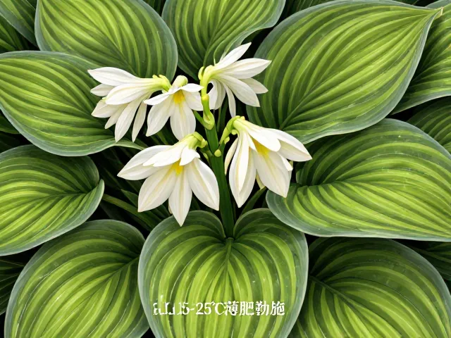 玉簪花养护,15-25℃薄肥勤施,叶片油绿开花多