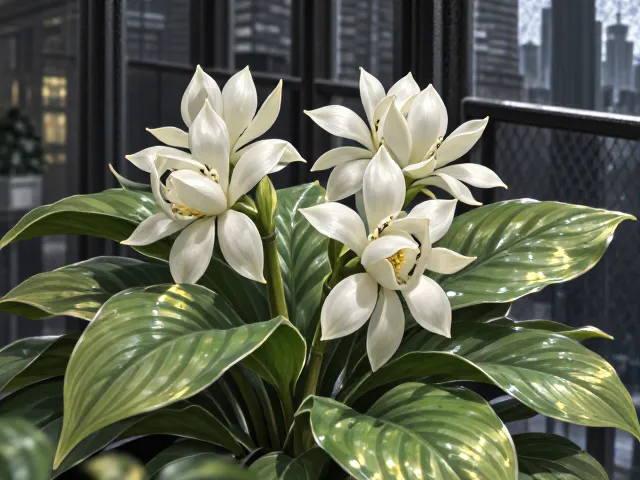 玉簪花适合办公室桌面吗？低光照绿植养护指南与SEO优化解析