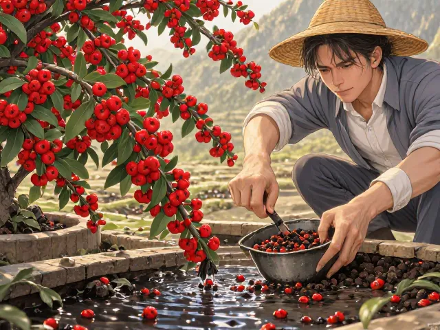 火棘养护,微酸至中性土,春季施肥,促花爆盆秘籍
