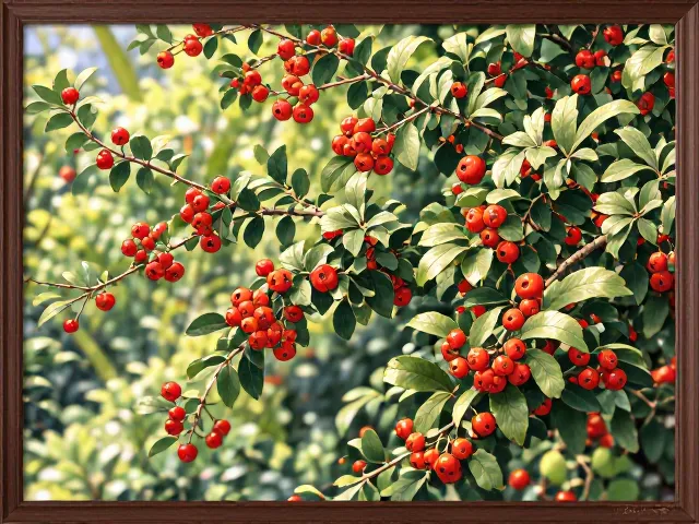 火棘是常绿植物吗?喜光耐阴,春花烂漫四季常青
