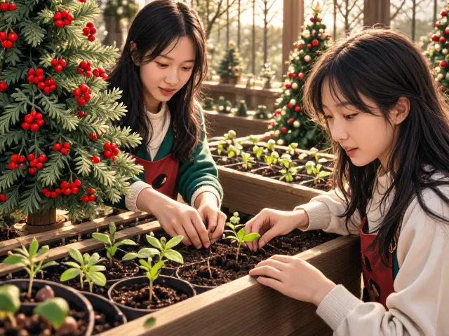 火棘常绿节日装饰，播种育苗全攻略