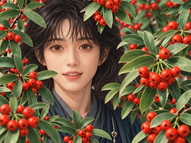 火棘常绿叶果相映,冬季防寒保暖养护指南