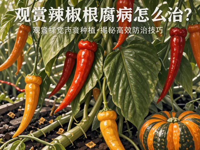 观赏辣椒根腐病怎么治?结合观赏南瓜种植,揭秘高效防治技巧