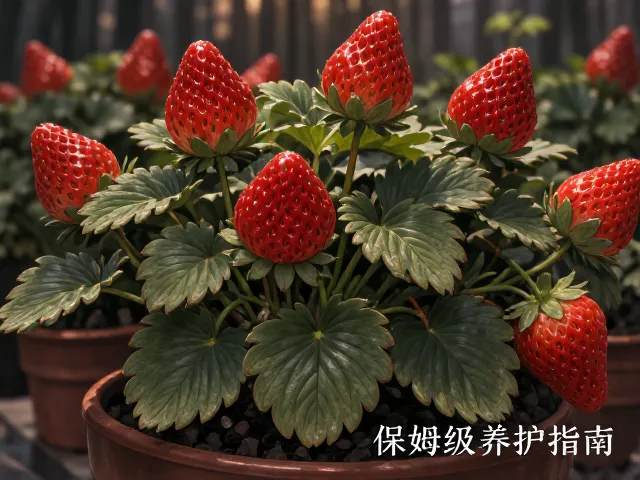 草莓盆栽高难度品种冬季如何保暖？保姆级养护指南