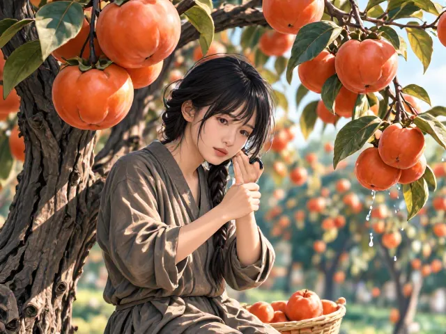 柿子树夏季浇水与配方施肥指南,高产优质关键技巧