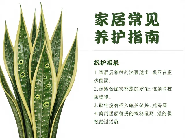 银皇后虎皮兰,家庭园艺常见养护指南,教你轻松养出油绿大叶