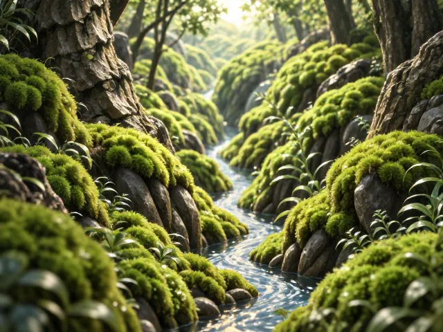 银皇后搭配苔藓造景，散射光养护指南，打造高颜值室内微景观
