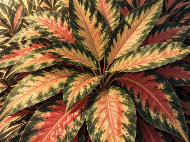 彩叶竹芋彩叶草叶色褪色怎么办？3招快速恢复鲜艳