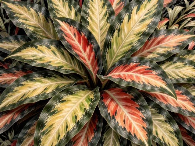 彩叶竹芋彩叶草叶色褪色怎么办？3招快速恢复鲜艳
