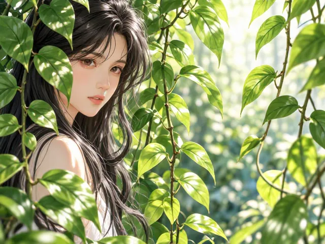 绿萝蔓藤疯长秘诀,生长期薄肥勤施,忌冷风直吹
