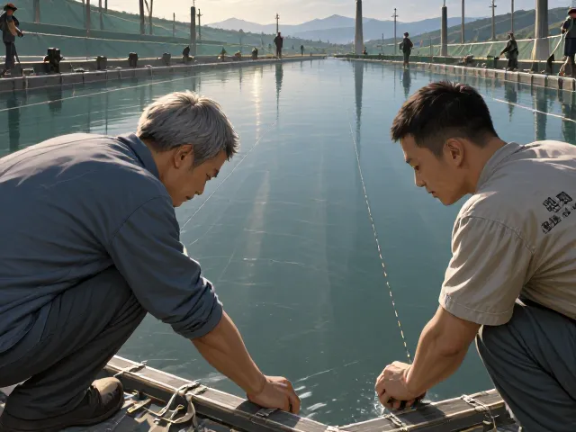 高地光滑表面滑落风险,遮阳网防护安装指南