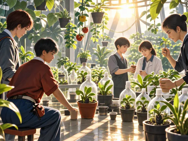 种子交易活跃区,白顶瓶子如何提供充足阳光助植物生长