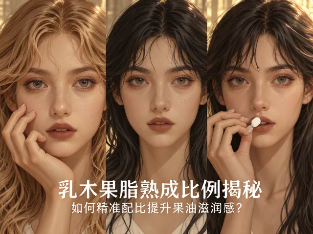 乳木果脂熟成比例揭秘，如何精准配比提升果油滋润感？