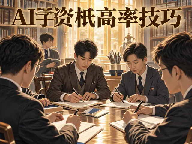 AI学习标注与会议资料高亮技巧,宽头标题强调核心效率