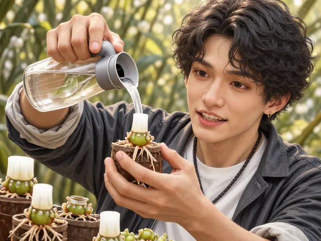 白顶瓶子分株繁殖，用软水浇灌促生根，保姆级教程
