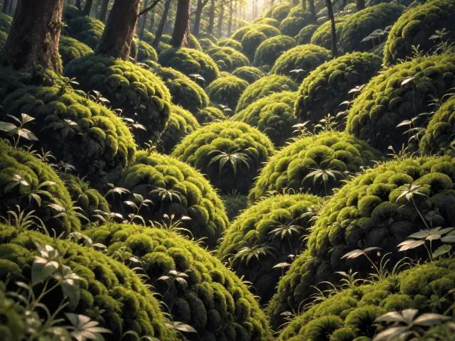 开普茅膏接触触发感应机制揭秘，打造高流量苔藓微景观指南