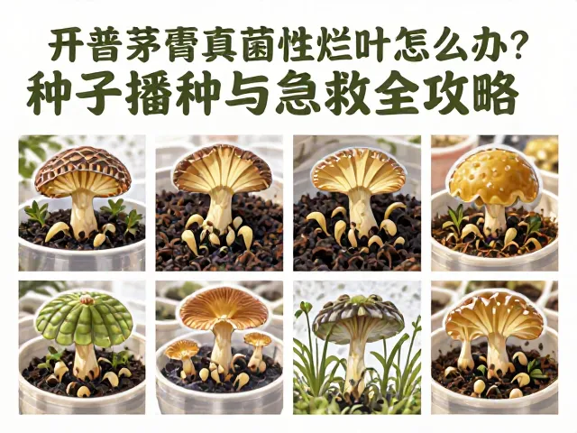 开普茅膏真菌性烂叶怎么办？种子播种与急救全攻略